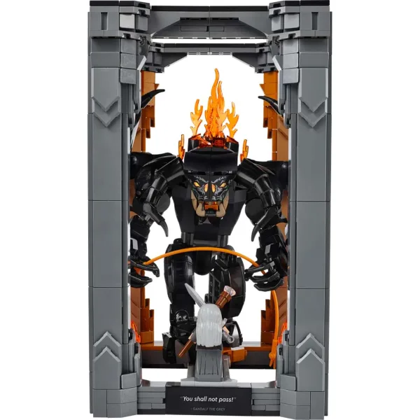 imagen de LEGO® Icons: Rincón de lectura: El Señor de los Anillos: Balrog™ (10367) 3