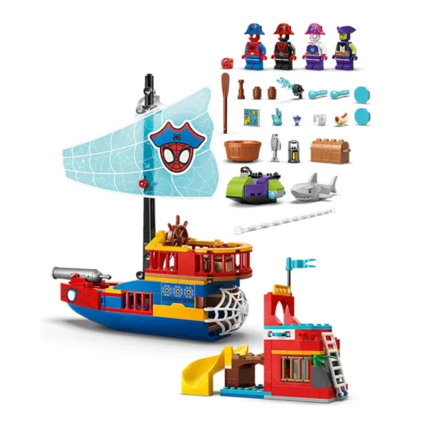 imagen de LEGO® Marvel: El barco pirata del equipo Spider (11208) 3