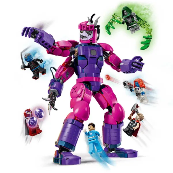 imagen de LEGO® Marvel: Lucha heroica Vengadores: El despertar de Doctor Doom (76348) 4