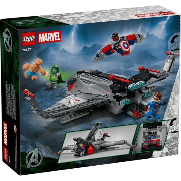 imagen de LEGO® Marvel: Vengadores: El despertar de Doctor Doom Quinjet (76347) 7