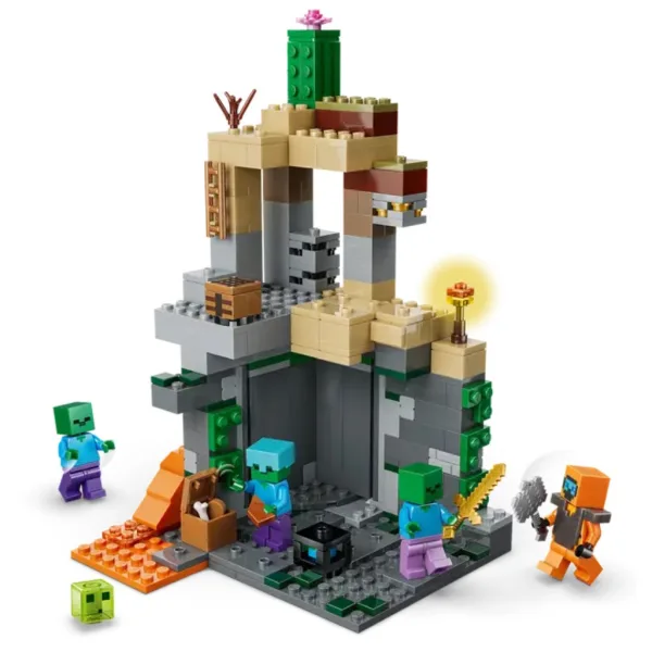 imagen de LEGO® Minecraft: Zombicatacumbas (21587) 3