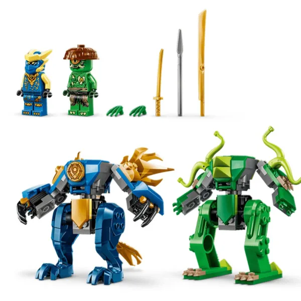 imagen de LEGO® Ninjago: La batalla de Jay en armadura de dragón (71853) 3