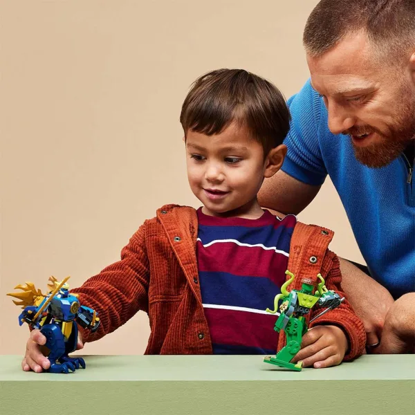 imagen de LEGO® Ninjago: La batalla de Jay en armadura de dragón (71853) 5