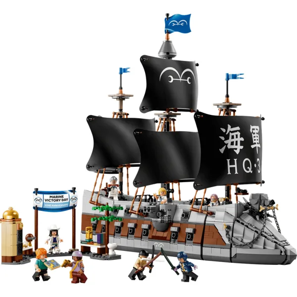 imagen de LEGO® One Piece: El barco de guerra de Garp (75646) 2
