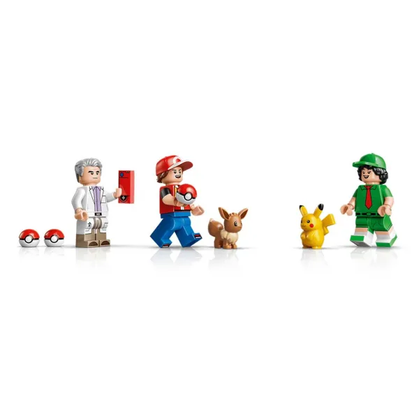 imagen de LEGO® Pokémon: Momentos Icónicos del Entrenador Pokébola (72154) 4