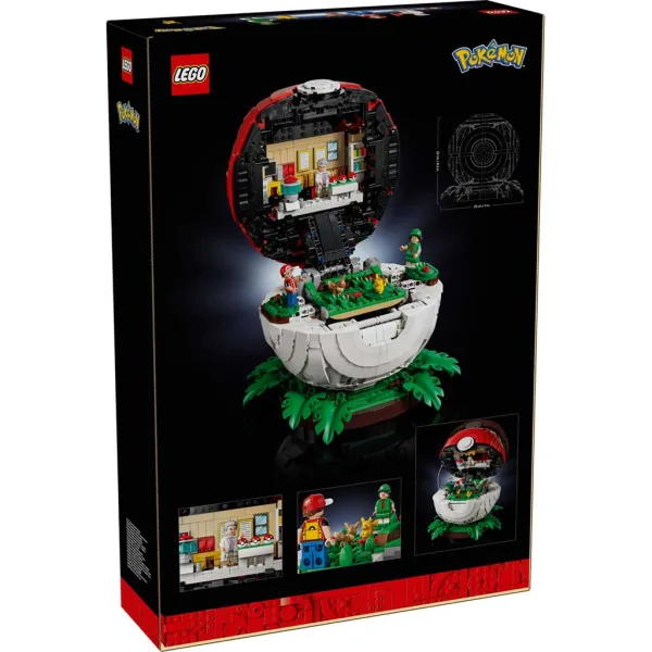 imagen de LEGO® Pokémon: Momentos Icónicos del Entrenador Pokébola (72154) 9