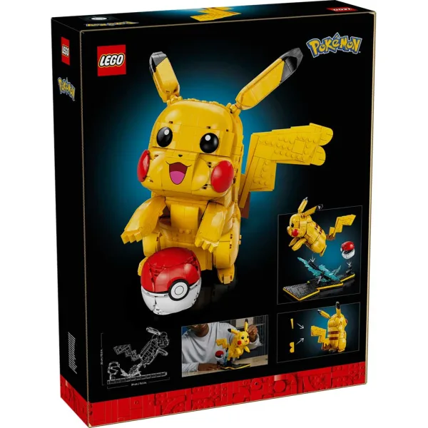 imagen de LEGO® Pokémon: Pikachu y pokébola (72152) 7