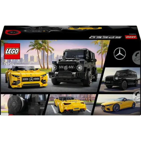 imagen de LEGO® Speed Champions: Mercedes-AMG G 63 y Mercedes-AMG SL 63 (76924) 2