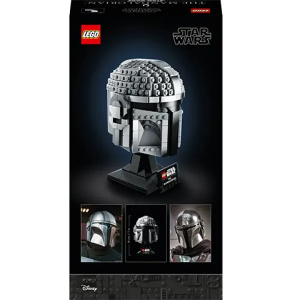 imagen de LEGO® Star Wars™: El casco de Mandalorian (75328) 2