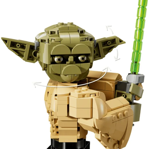 imagen de LEGO® Star Wars™: Yoda™ busto (75438) 3