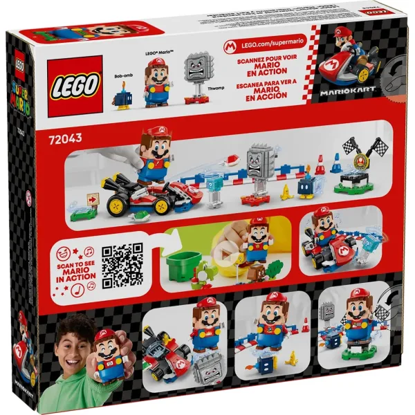 imagen de LEGO® Super Mario™: LEGO® Mario™ interactivo y Standard Kart (72043) 8