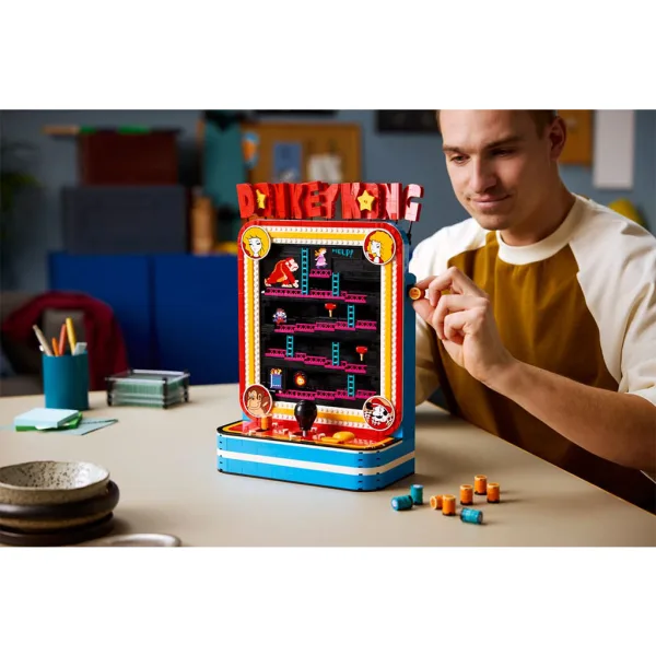 imagen de LEGO® Super Mario™: máquina arcade Donkey Kong™ (72051) 18