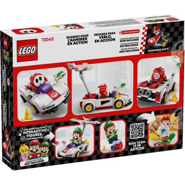 imagen de LEGO® Super Mario™: Mario Kart™ – Shy Guy y P-Wing (72045) 8