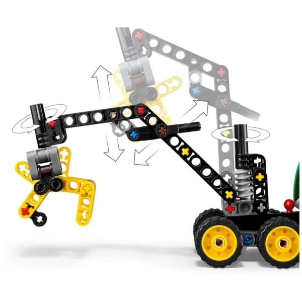 imagen de LEGO® Technic: John Deere 1470H cosechadora de ruedas (42218) 3