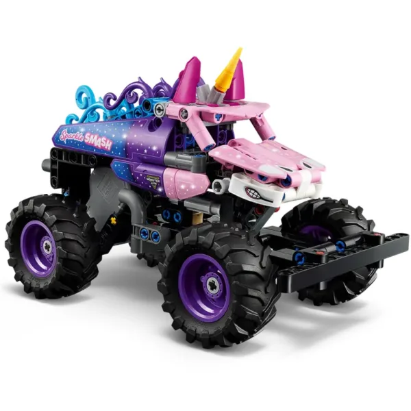 imagen de LEGO® Technic: Monster Jam™ Sparkle Smash™ - Coche de retroceso (42220) 3