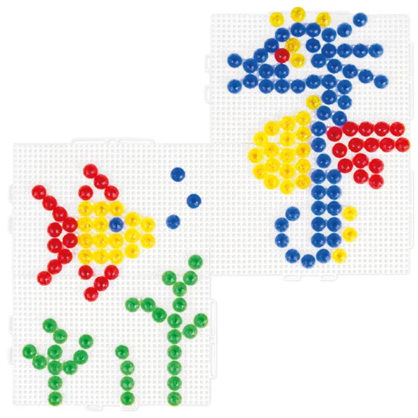 imagen de LENA: Panorama Mosaico XL Conjunto de Puntos Transparentes 15mm 240pcs 2