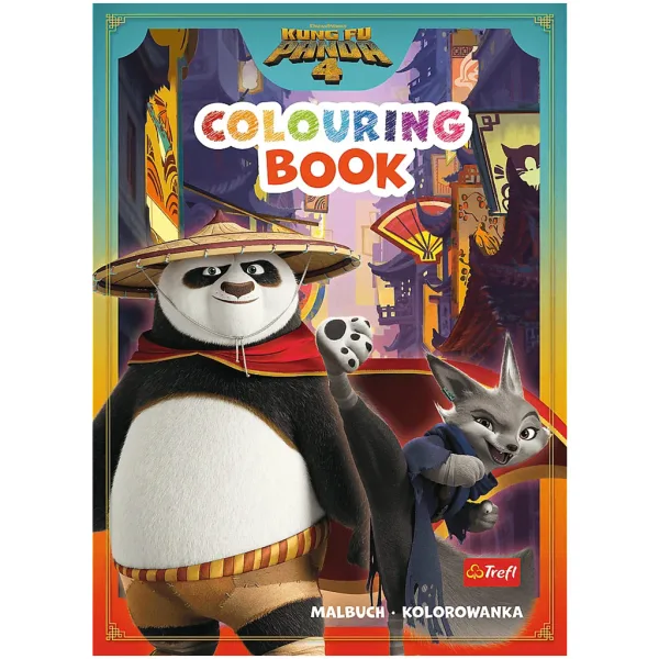 imagen de Libro para colorear Kung Fu Panda - Trefl 1