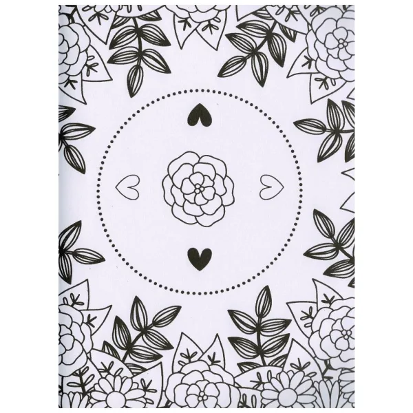 imagen de Libro para colorear para adultos - Maravillosas flores 3