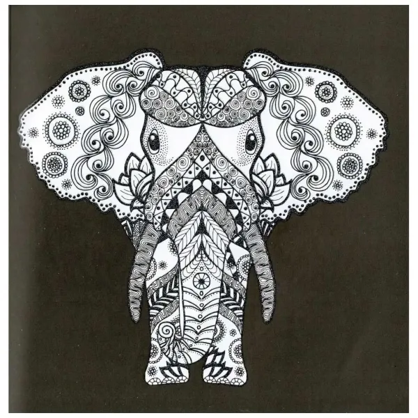imagen de Libros para colorear brillantes - Animales 4