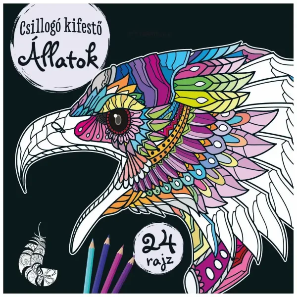 imagen de Libros para colorear brillantes - Animales 1