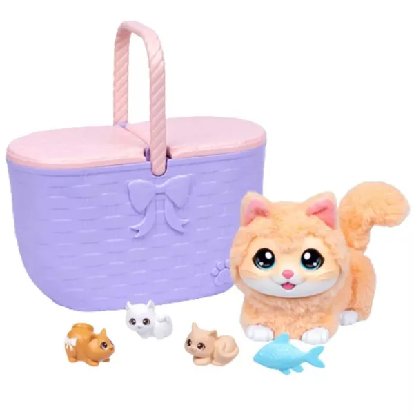 imagen de Little Live Pets: Gato en cesta con sus crías 2