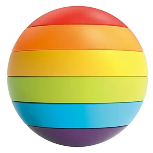 imagen de Little Stars bola encajable de formas arcoíris 4