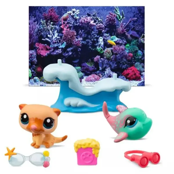 imagen de Littlest Pet Shop: Paquete de 2 piezas de Petfluencer de varios tipos 1 unidad 2