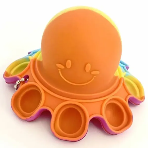 imagen de Llave de pulpo Pop it de varios colores 2