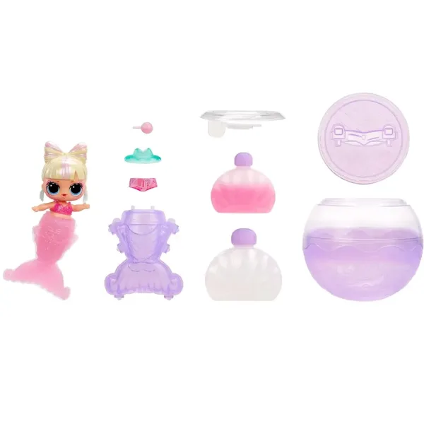 imagen de L.O.L. Surprise: Sorpresa de sirena pequeños hazlo tú mismo con cola de sirena que cambia de color 1ud 2