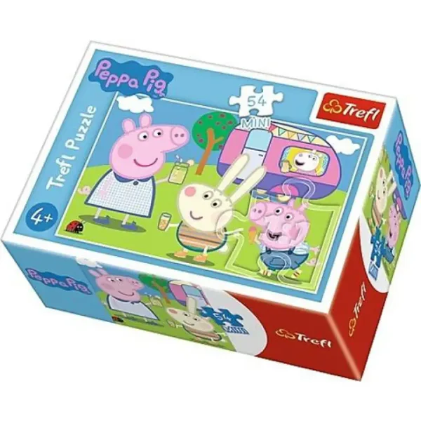 imagen de Los mejores días de Peppa Pig 54 piezas mini puzzle 4 tipos - Trefl 4
