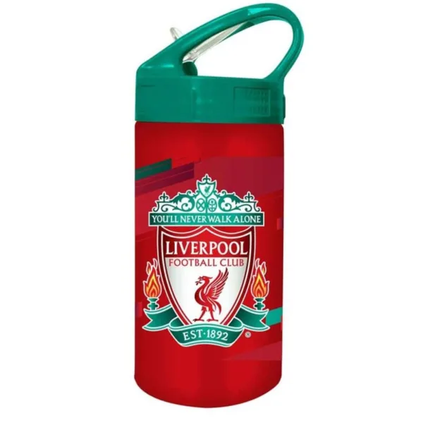 imagen de Luna: Botella de agua con pajita del Liverpool FC en varias versiones 1ud 2
