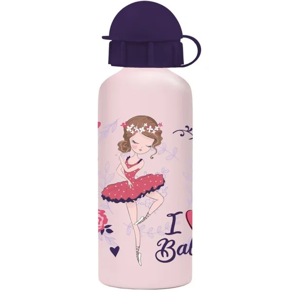 imagen de Luna: Botella de aluminio para chicas Must Team en varias versiones 500ml 1ud 4