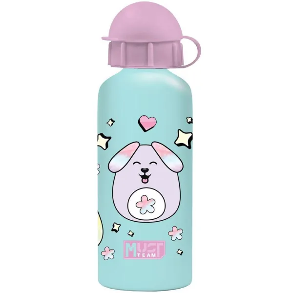 imagen de Luna: Botella de aluminio para chicas Must Team en varias versiones 500ml 1ud 5