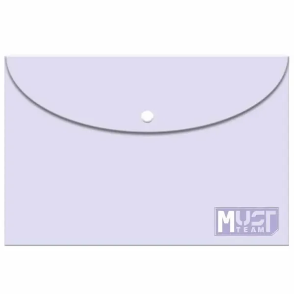 imagen de Luna: Carpeta de plástico de color lila pastel tamaño A/4 1