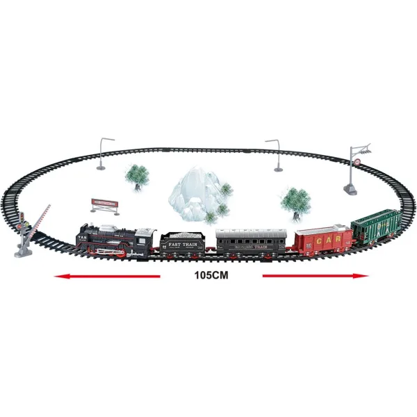 imagen de Luna: Conjunto de tren clásico de 20 piezas con luz y sonido 2