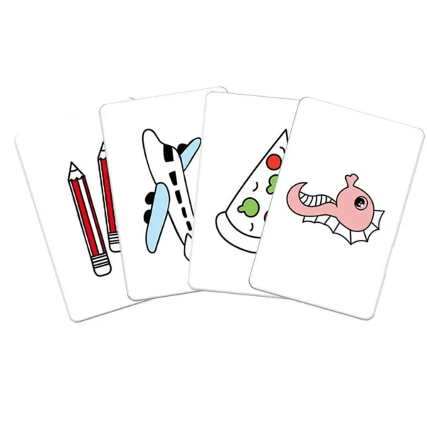 imagen de Luna: ¡Dibuja con tu nariz! divertido juego de mesa con 54 tarjetas de tarea 2