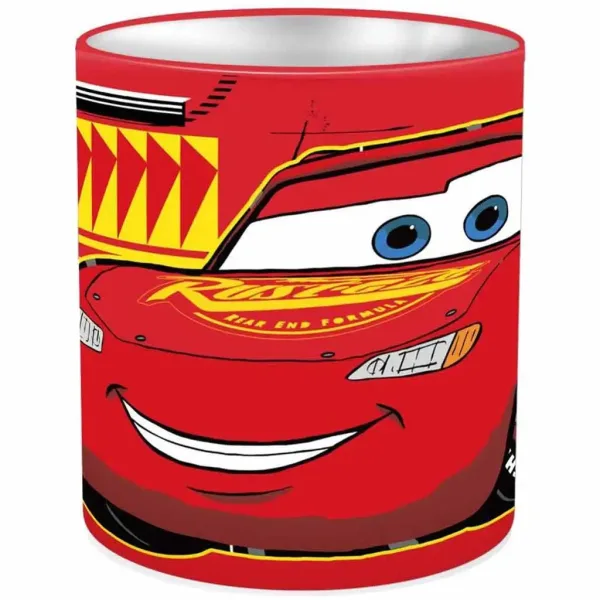 imagen de Luna: Disney Cars - Rayo McQueen soporte de escritorio metálico en forma de cilindro 10x11cm 1