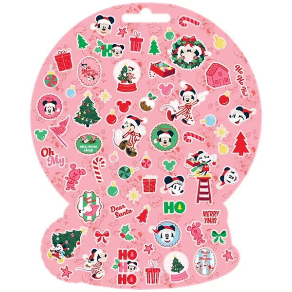 imagen de Luna: Disney Minnie Mouse set de pegatinas navideñas 300uds 2