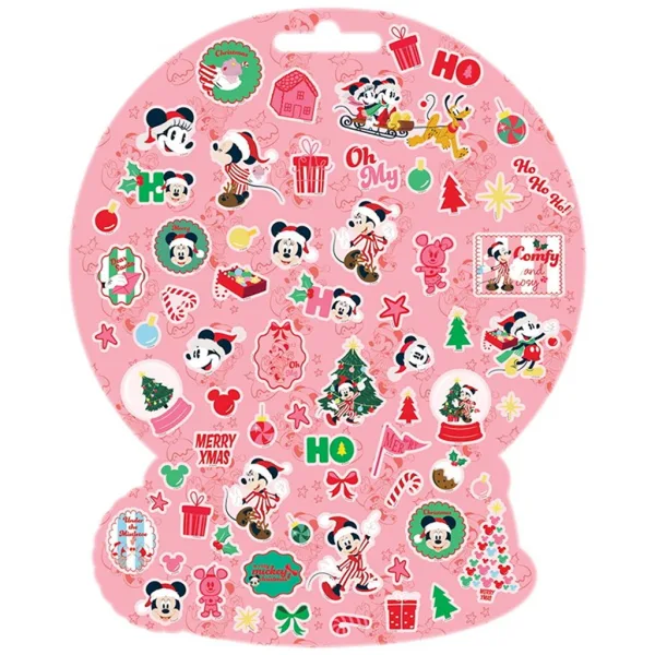 imagen de Luna: Disney Minnie Mouse set de pegatinas navideñas 300uds 3
