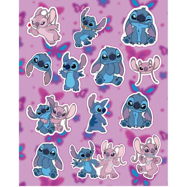 imagen de Luna: Disney Stitch Art Set de colorear con 6 rotuladores y pegatinas 2