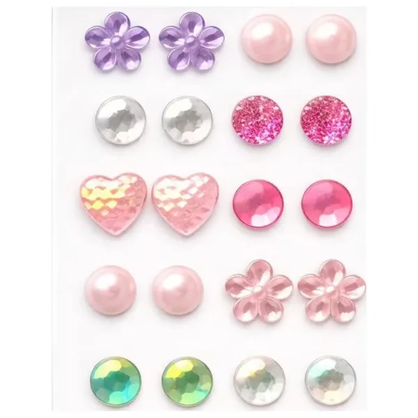 imagen de Luna: Glammy Gloss esmalte de uñas brillante set de regalo con accesorios para el cabello y decoraciones de uñas 17 piezas 2