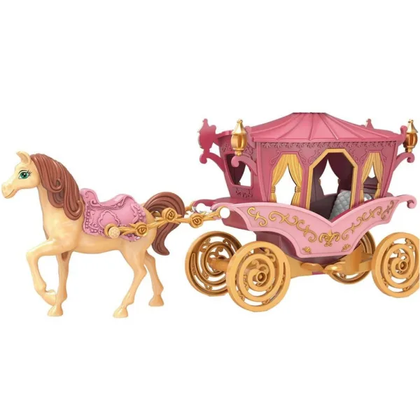 imagen de Luna: Juego de carroza de princesa en color rosa 2