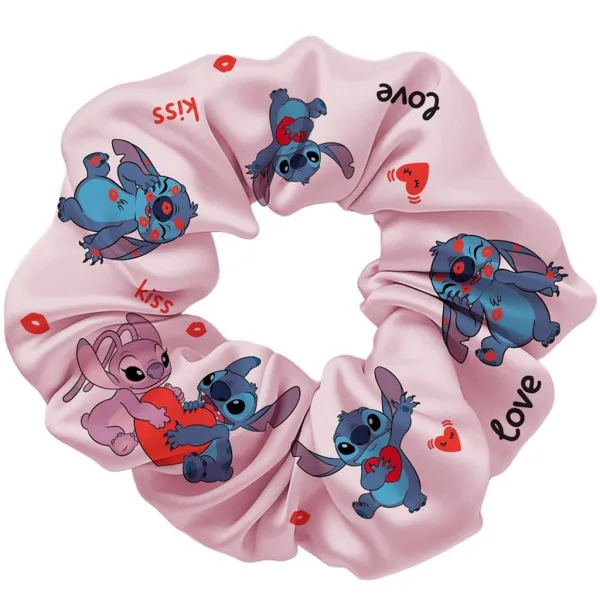 imagen de Luna: Lilo y Stitch set de 2 gomas de pelo scrunchies 3