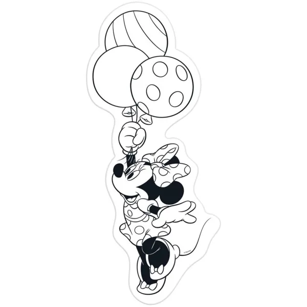 imagen de Luna: Minnie Mouse rompecabezas de piso de 54 piezas a color 3