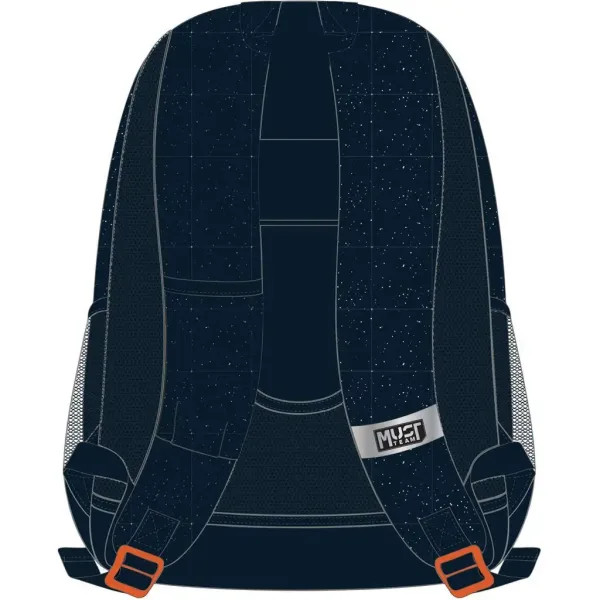 imagen de Luna: Mochila escolar de astronauta Must Team redondeada de 3 compartimentos, mochila 32x18x43cm 2