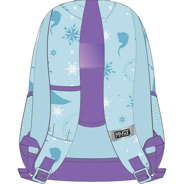 imagen de Luna: Mochila escolar redondeada de 3 compartimentos de Team Jégvarázs Elsa, mochila 32x18x43cm 2