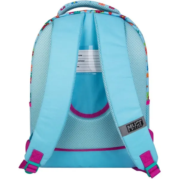 imagen de Luna: Mochila escolar redondeada Must Team Vaiana 2 de 3 compartimentos, mochila 32x18x43cm 2