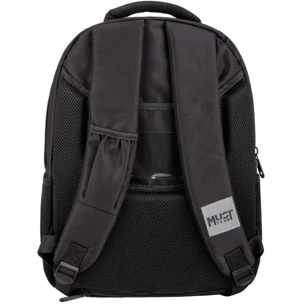 imagen de Luna: Must Team Eternal negro mochila redondeada de 3 compartimentos, mochila 32x18x43cm 2