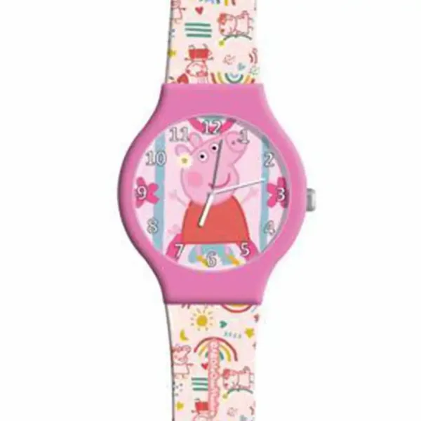 imagen de Luna: Reloj analógico de Peppa Pig en caja de metal 2