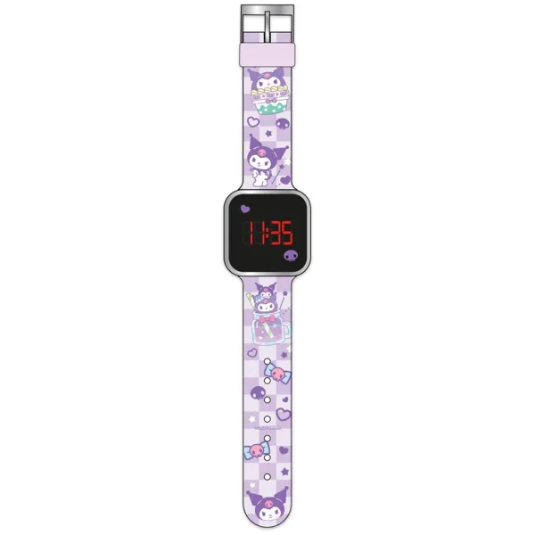 imagen de Luna: Reloj LED de Kuromi 2